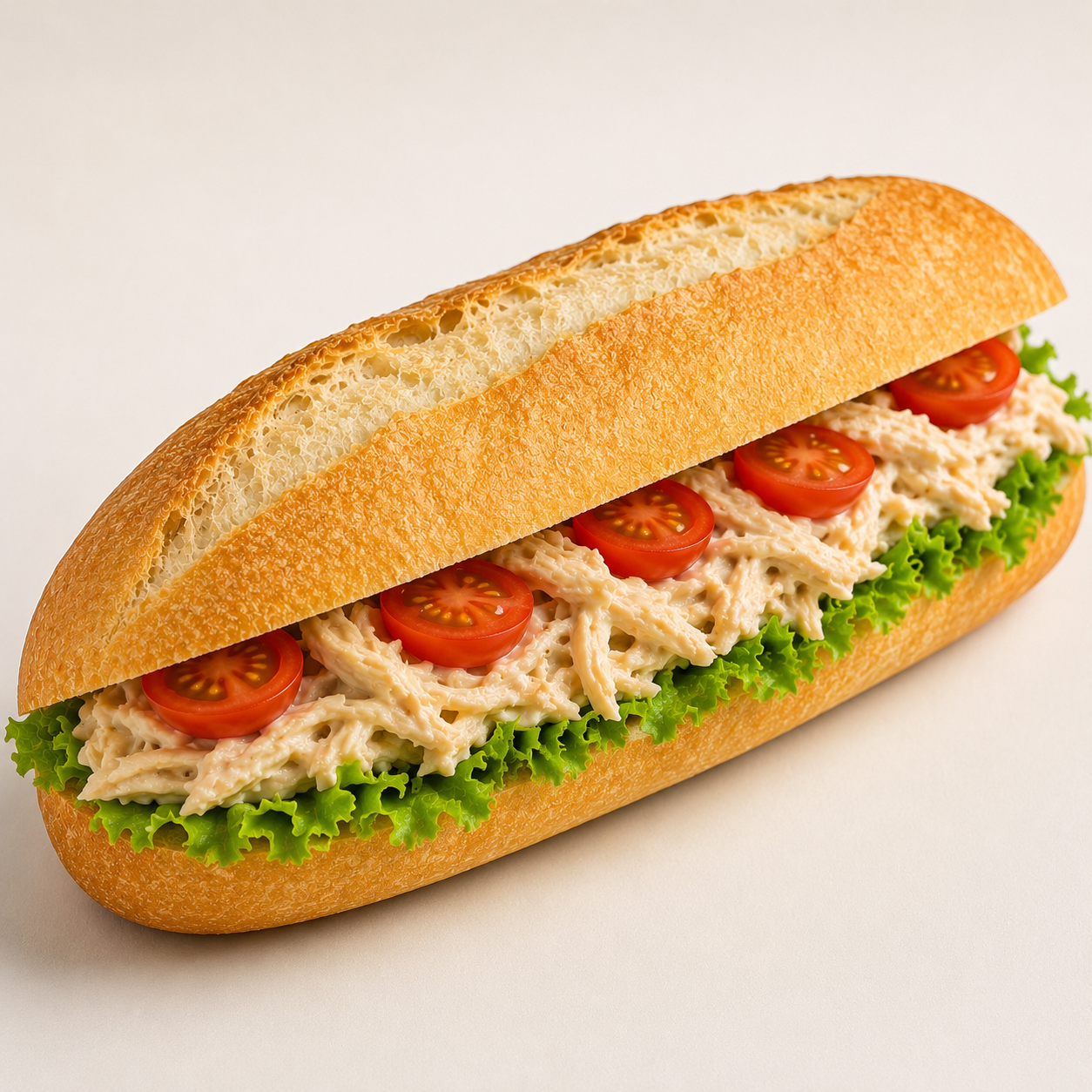 Baguete Frango C/ Maionese